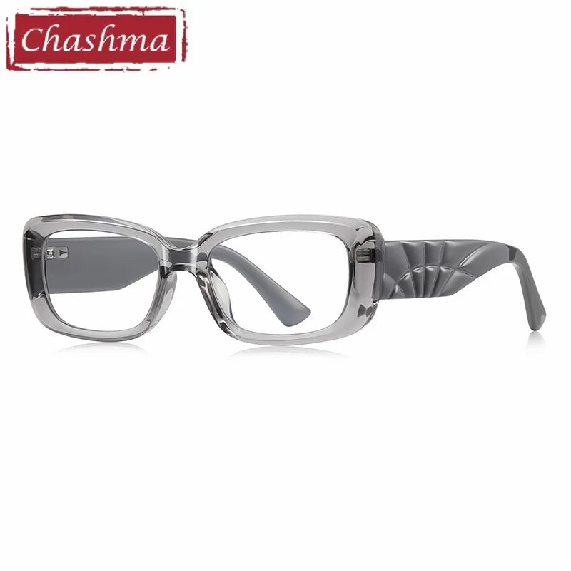 Chashma Ochki Unisex Full Rim Square Tr 90 Titanium Eyeglasses 882251
