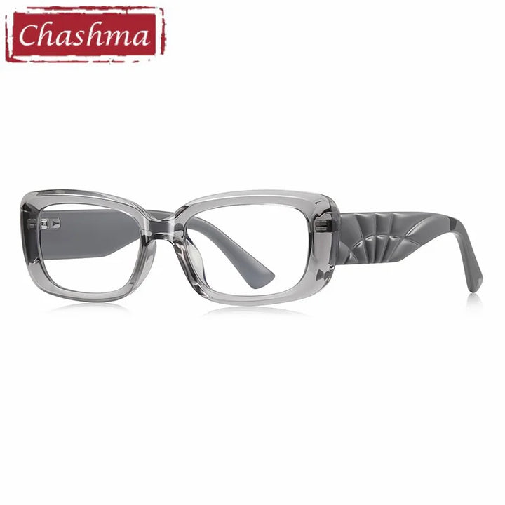 Chashma Ochki Unisex Full Rim Square Tr 90 Titanium Eyeglasses 882251