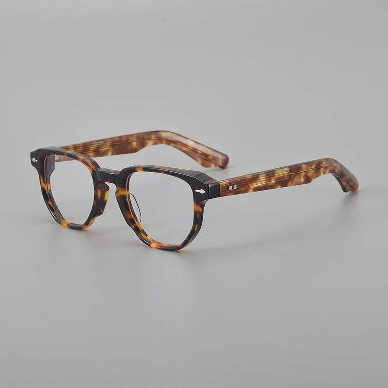 Muzz Men's Full Rim Big Square Brow Line Acetate Eyeglasses 921496
