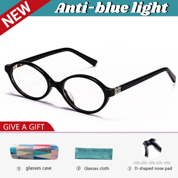 Vicky Women's Full Rim Oval Acetate Reading Glasses 20264