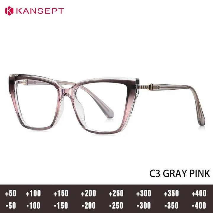 Kansept Unisex Full Rim Cat Eye Tr 90 Frames 250000 FuzWeb
