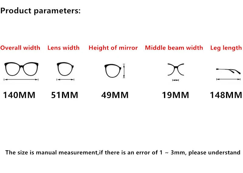 Nobler Unisex Full Rim Square Titanium Acetate Eyeglasses G002 Full Rim Nobler   