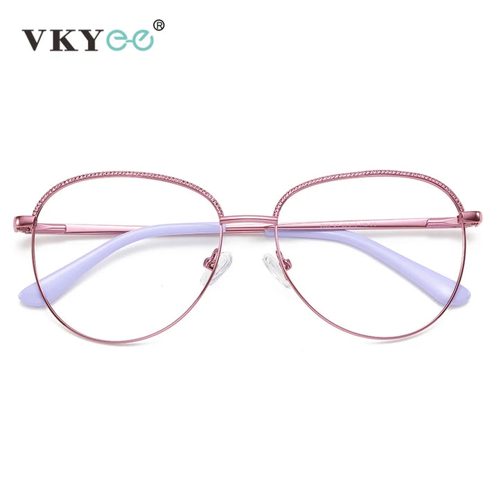 Vicky Women's Full Rim Square Alloy Reading Glasses 3036 Reading Glasses Vicky   