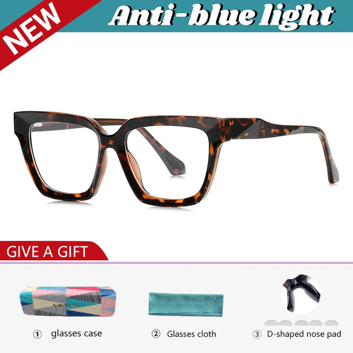 Vicky Women's Full Rim Square Cat Eye Tr 90 Reading Glasses 606083