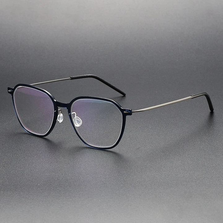 Bobbie Unisex Full Rim Square Acetate Eyeglasses 6627