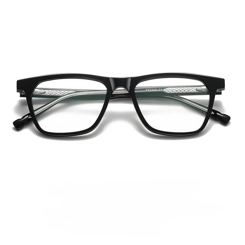 CCspace Women's Full Rim Square Acetate Reading Glasses 802576