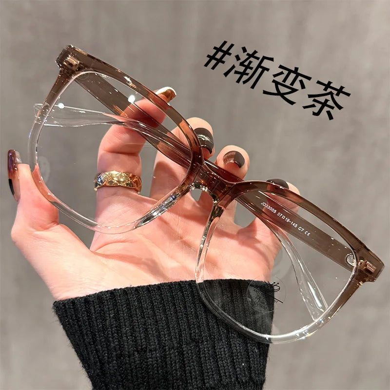 Zirosat Unisex Full Rim Round TR90 Prescription Eyeglasses 33005 - view 5