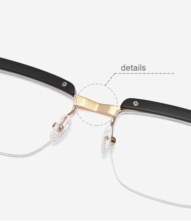 Hdcrafter th-1053 men's acetate prescription eyeglasses — view 8