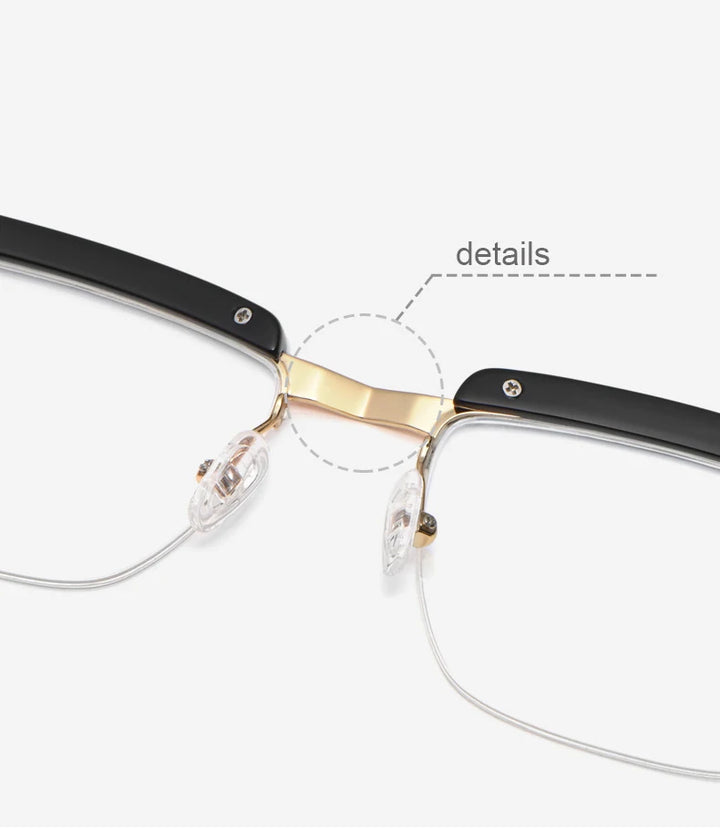 Hdcrafter th-1053 men's acetate prescription eyeglasses — view 8