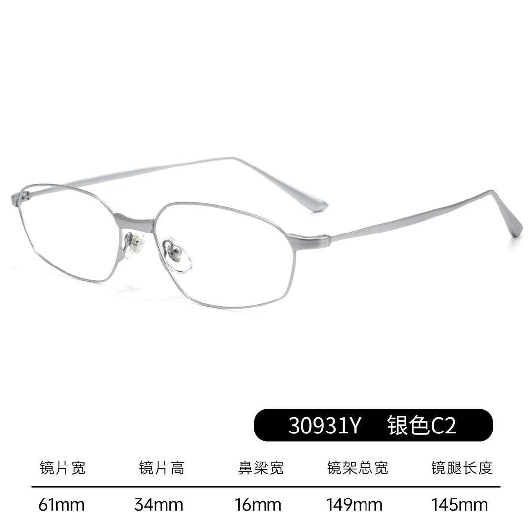 Bclear Women Rimless Cat Eye Titanium Eyeglasses BSF-30931Y