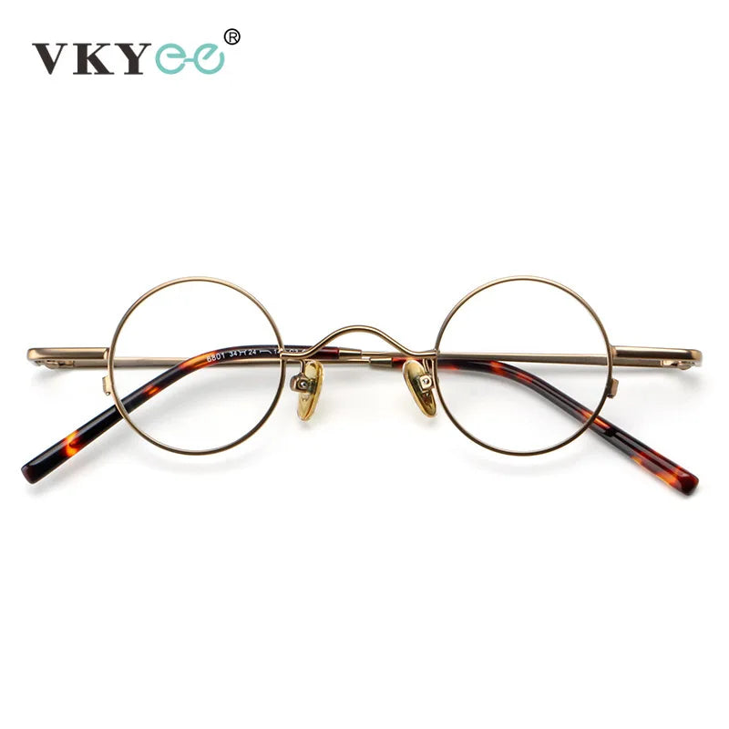 Vicky Women's Full Rim Round Tr 90 Alloy Reading Glasses 636801