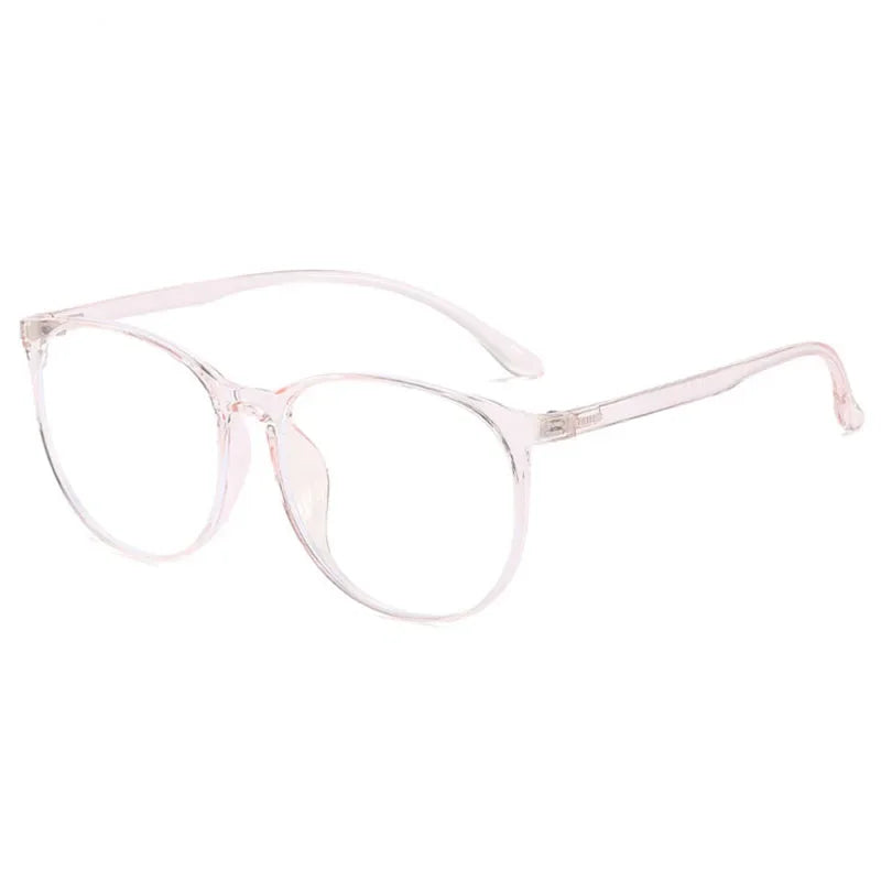 Handoer Unisex Full Rim Round TR90 Blue Light Prescription Eyeglasses 5703 - view 6