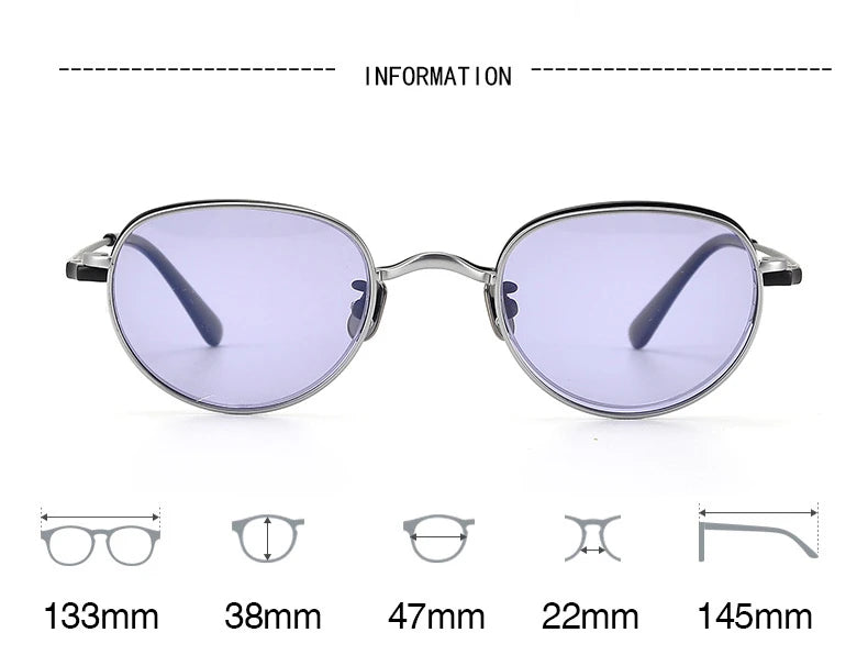 Black Mask Women's Full Rim Oval Square Titanium Eyeglasses Clip On Sunglasses 884447