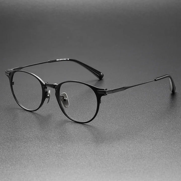 Bobbie Unisex Full Rim Round Titanium Eyeglasses DRX2078
