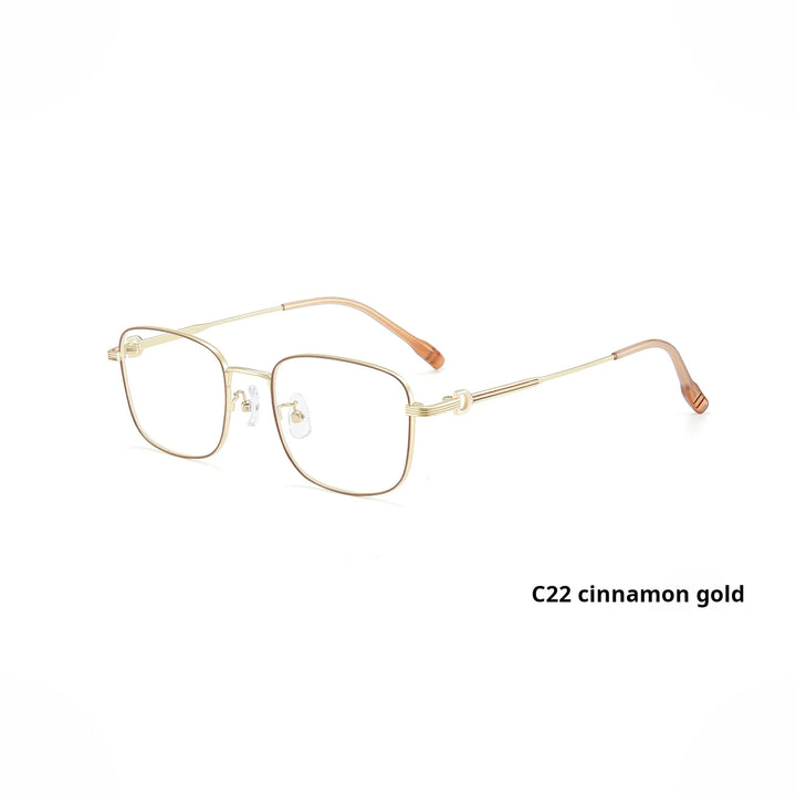 Momoja Unisex Full Rim Square Alloy Eyeglasses 758232