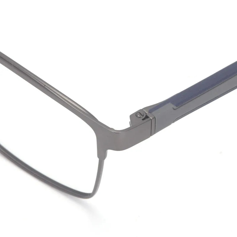 Muzz 8810 men's square alloy sports prescription eyeglasses — view 9