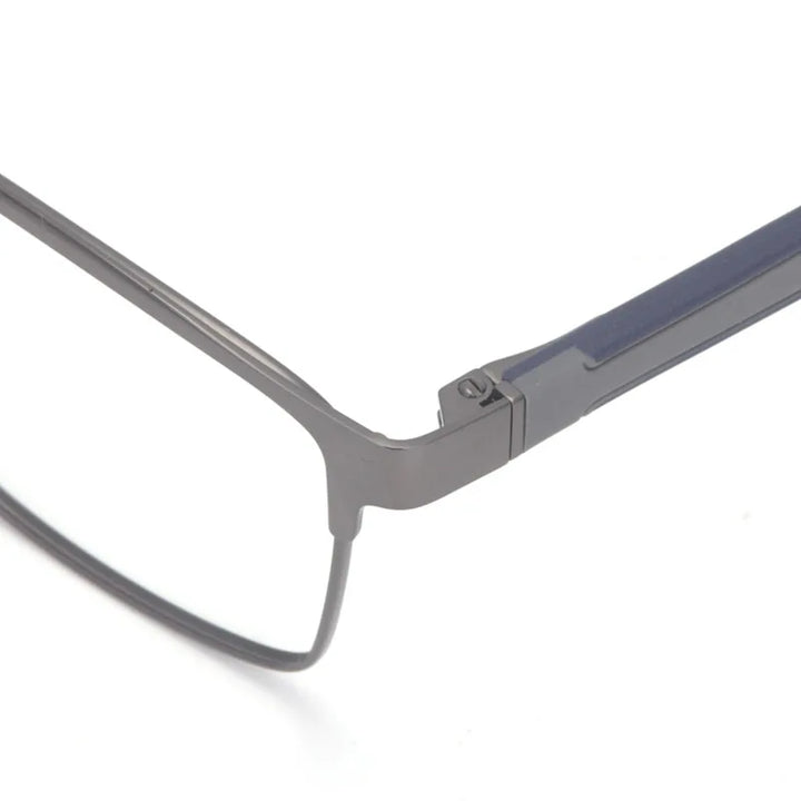 Muzz 8810 men's square alloy sports prescription eyeglasses — view 9