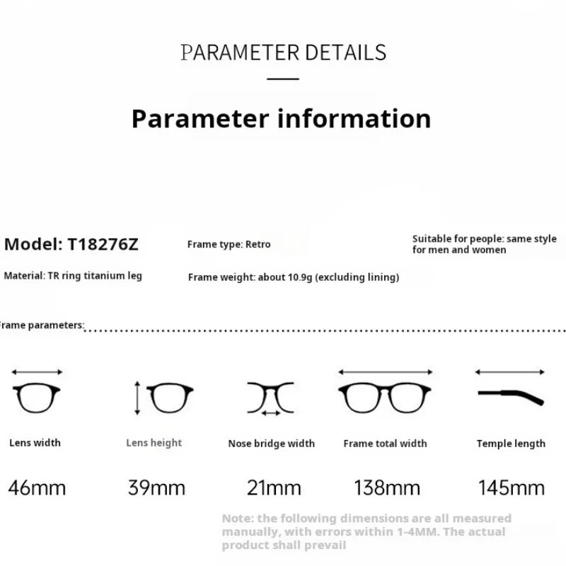 Xbora Women's Full Rim Round Tr 90 Titanium Eyeglasses 518276
