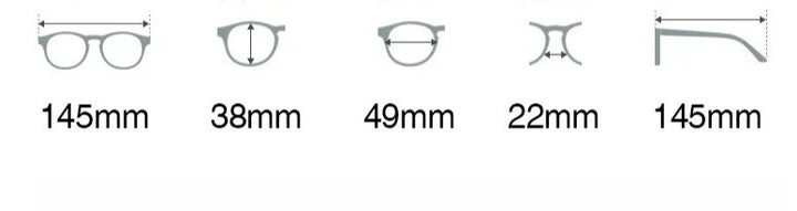 Hewei Unisex Full Rim Cat Eye Titanium Acetate Eyeglasses 549001
