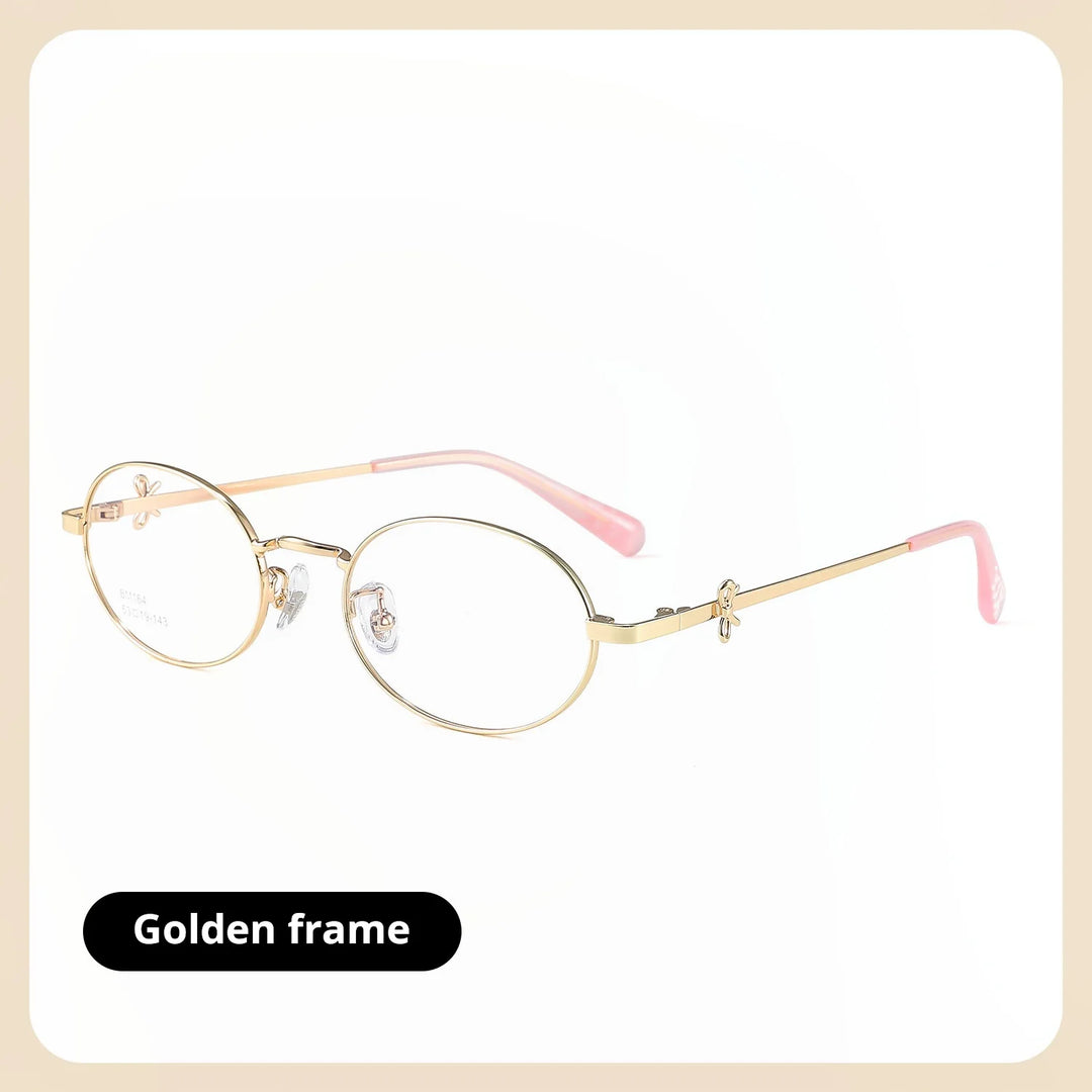 Momoja Women's Full Rim Oval Round Alloy Eyeglasses 72164