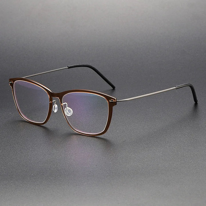Bobbie Unisex Full Rim Square Acetate Eyeglasses 6525