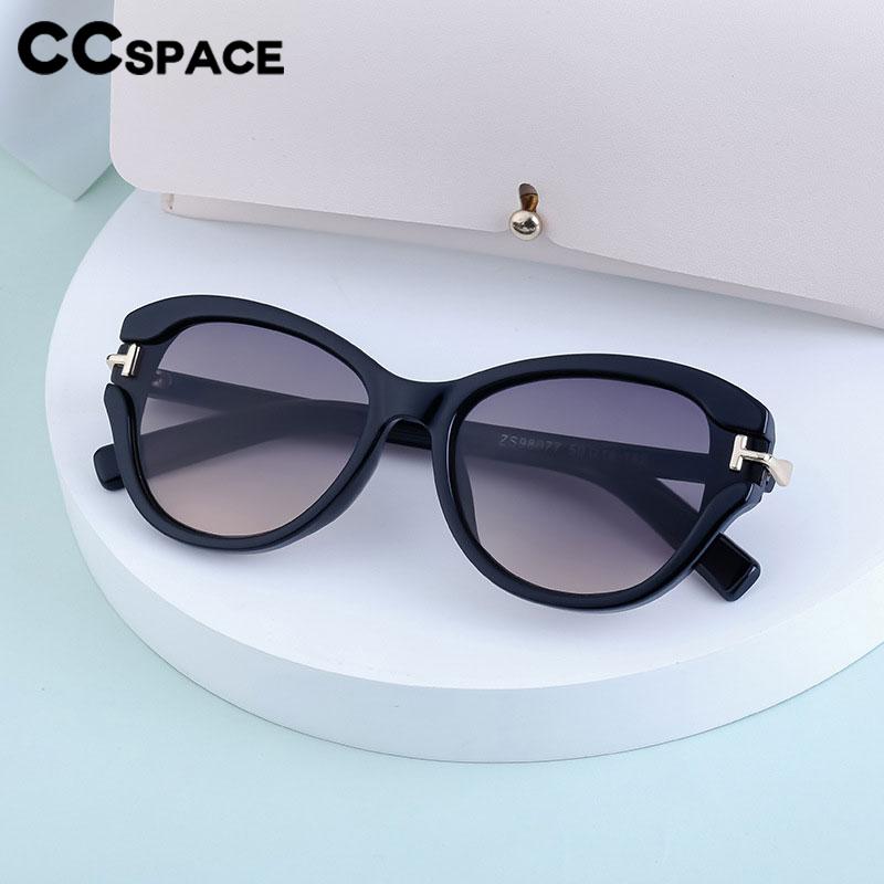 CCSpace Women's Full Rim Cat Eye Pc Plastic Eyeglasses Sunglasses 56761 Full Rim CCspace   
