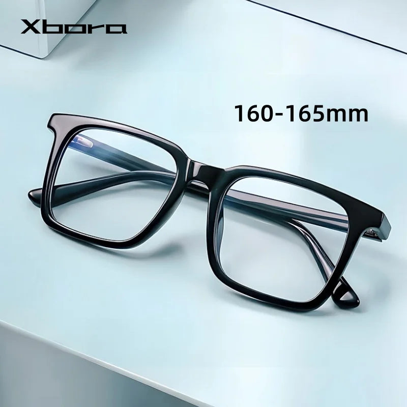 Xbora 6801 Men's Square Full Rim Eyeglasses