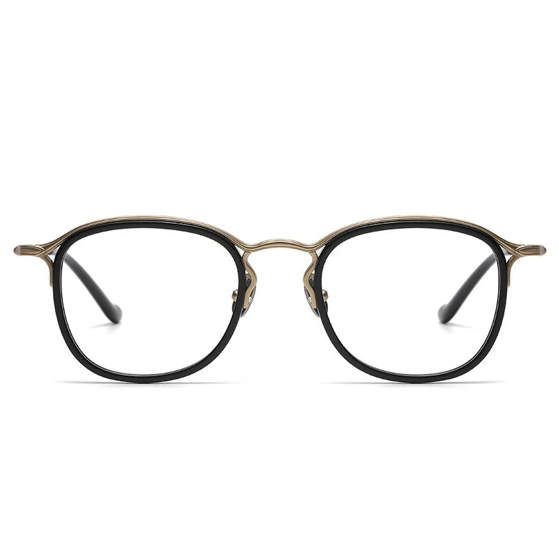 Aimee Unisex Full Rim Oval Round Titanium Acetate Eyeglasses 3118 Full Rim Aimee   