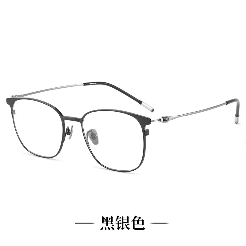 Reven Jate Women's Full Rim Square Titanium Tr 90 Eyeglasses 81514