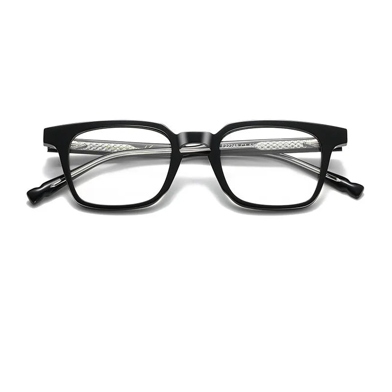 CCspace Women's Full Rim Square Acetate Reading Glasses 802577