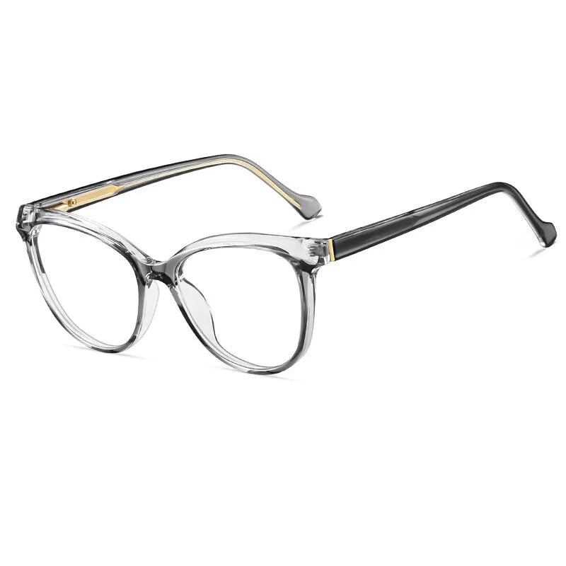 CCspace Women's Full Rim Square Tr 90 Alloy Reading Glasses 311153
