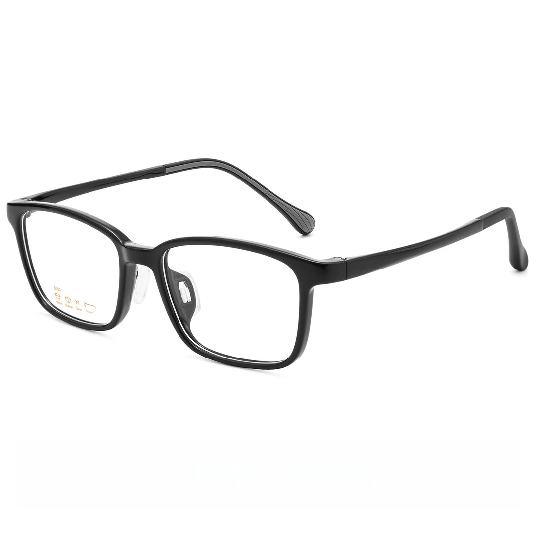 Yimaruili Unisex Full Rim Square TR-90 Eyeglasses 6009LS — view 5 | Yimaruili at FuzWeb