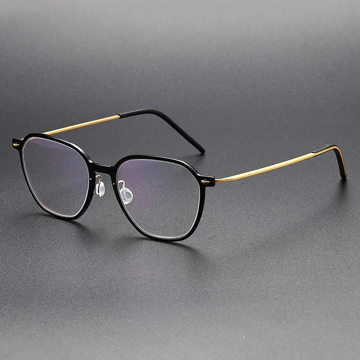 Bobbie Unisex Full Rim Square Acetate Eyeglasses 6627
