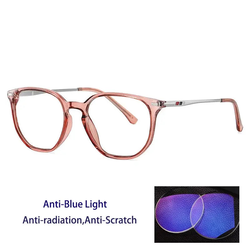 Kocolior 691001 Unisex Full Rim Square Tr 90 Titanium Frames FuzWeb