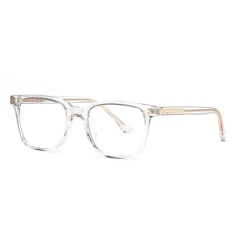 Vicky Unisex Full Rim Square TR90 and Titanium Reading Glasses 2082 — view 2 | Vicky at FuzWeb