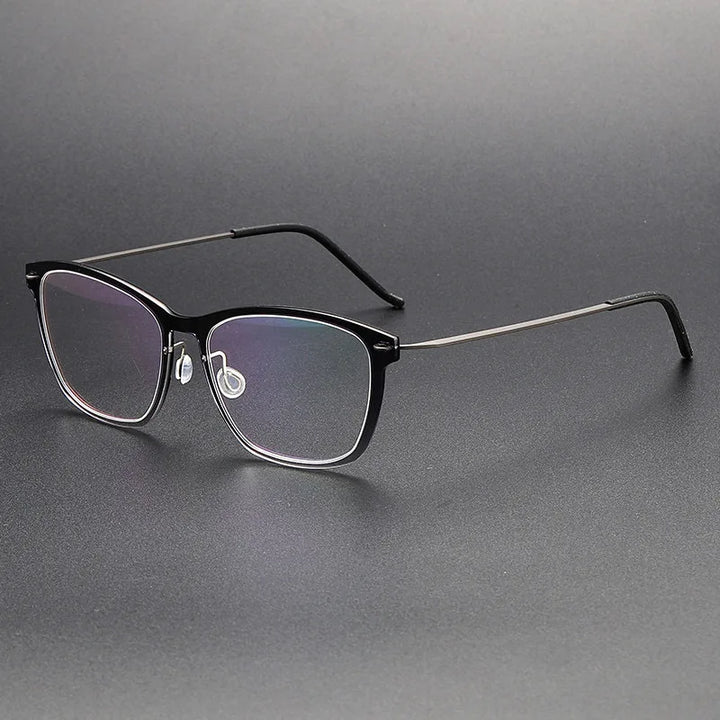 Bobbie Unisex Full Rim Square Acetate Eyeglasses 6525