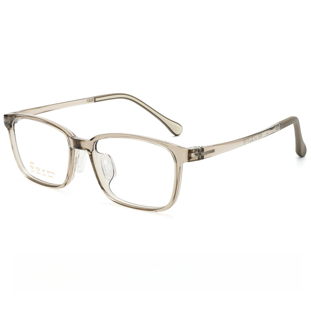Yimaruili Unisex Full Rim Square TR-90 Eyeglasses 6009LS — view 4 | Yimaruili at FuzWeb