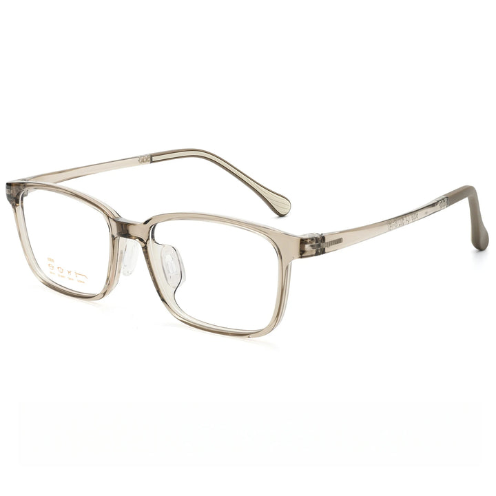 Yimaruili Unisex Full Rim Square TR-90 Eyeglasses 6009LS — view 4 | Yimaruili at FuzWeb