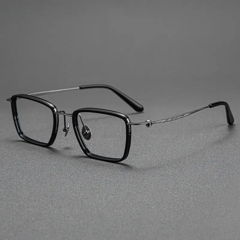 Blackmask Unisex Full Rim Square Acetate Eyeglasses BM-A6902