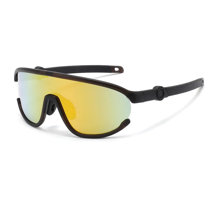 Yimaruili Unisex Youth Full Rim Goggle Lens Tr 90 Tpee Sunglasses 662526