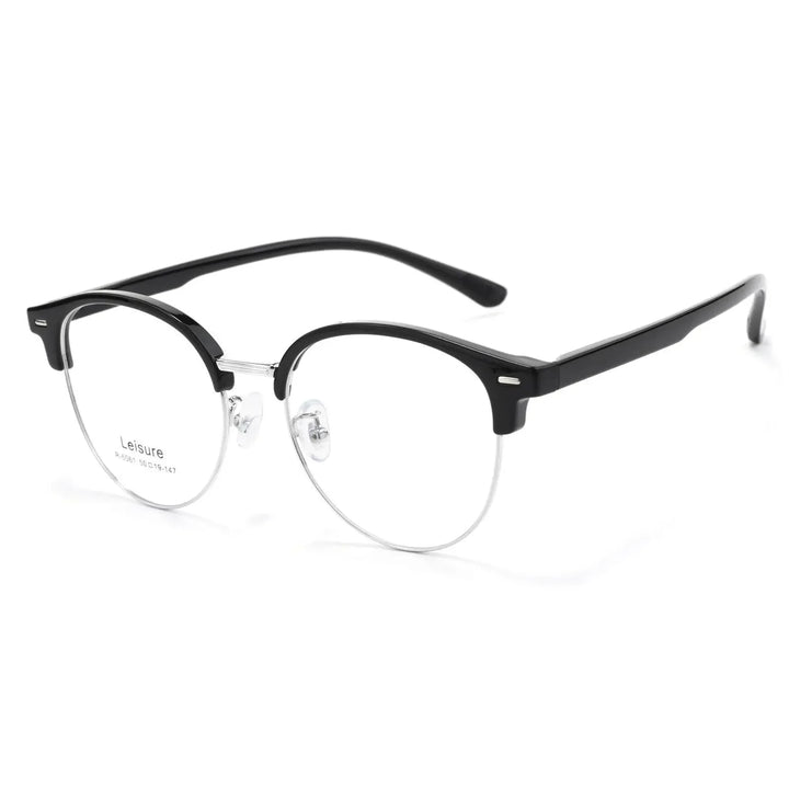 Bclear Unisex Semi Rim Browline TR90 Eyeglasses BSF-R6061ZF