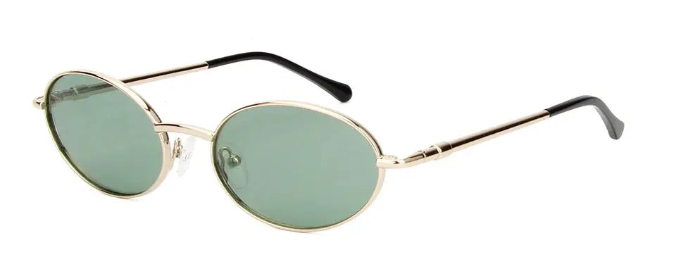 Esnbie 253081 Unisex Full Rim Oval Alloy Sunglasses Esnbie