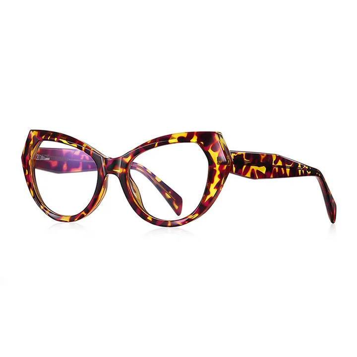 Ralferty Women's Full Rim Cat Eye Tr  90 Titanium Eyeglasses 2025 82163