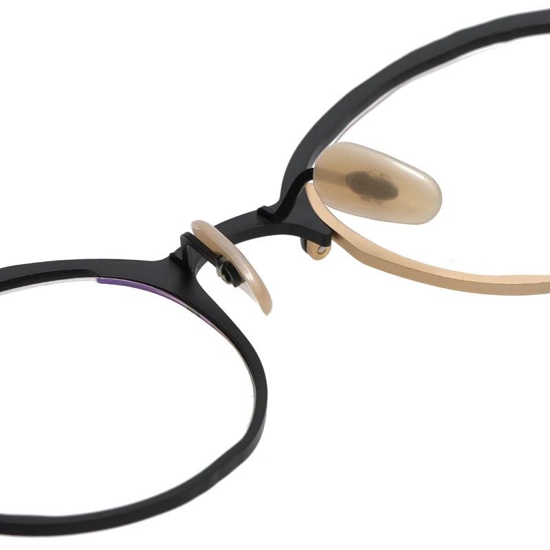 Muzz 0054 men's IP titanium prescription eyeglasses — view 8