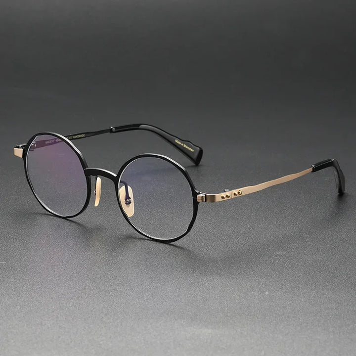 Aror Women's Full Rim Round Titanium Eyeglasses 59612