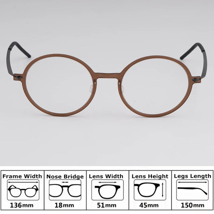 Bobbie Unisex Full Rim Square Acetate Eyeglasses 65-Series