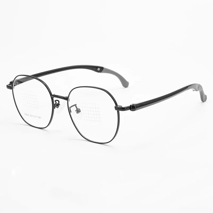 Yimaruili Unisex Full Rim Polygonal TR-90 Eyeglasses 2909ET — view 7 | Yimaruili at FuzWeb