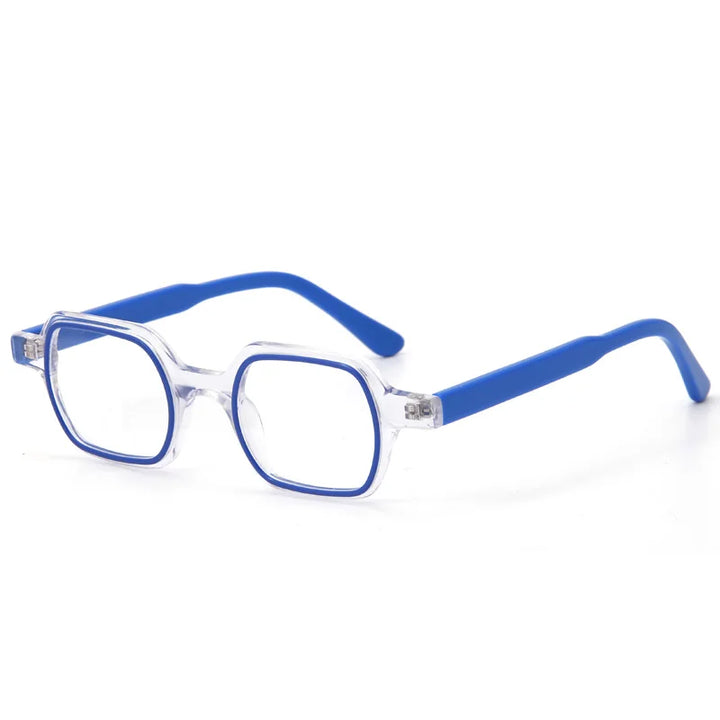 Muzz Women's Full Rim Square Acetate Eyeglasses 401619