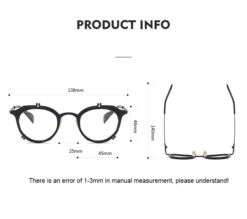 Bobbie Women's Full Rim Oval Polygon Titanium Eyeglasses 960050