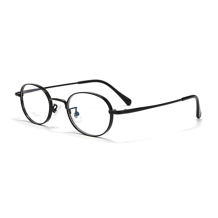 Kocolior Women's Full Rim Round Titanium Eyeglasses 45480
